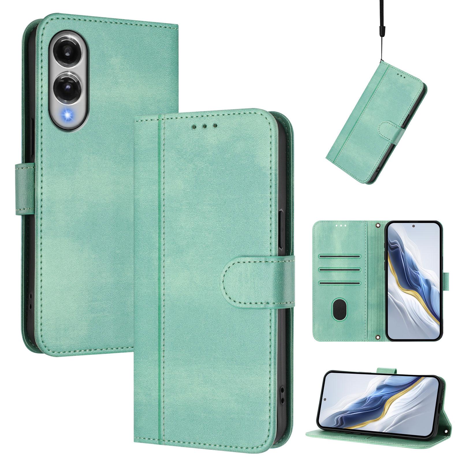 For Samsung Galaxy S25 Edge Cases Wallet Stand Retro Texture Leather Phone Cover with Lanyard Mint Green
For Samsung Galaxy S25 Edge Cases Wallet Stand Retro Texture Leather Phone Cover with Lanyard Mint Green