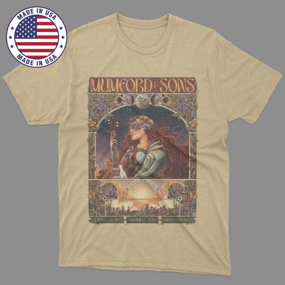 Mumford And Sons Nashville 2025 Bridgestone Arena TShirt Unisex All Sizes Unisex T-Shirt L
Mumford And Sons Nashville 2025 Bridgestone Arena TShirt Unisex All Sizes Unisex T-Shirt L