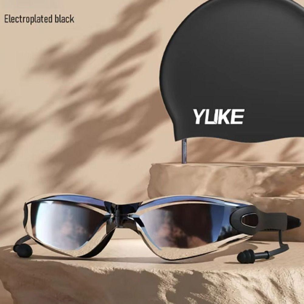 Wide View Swim Eyewear Glasses With Earplugs Swim Training Glasses Swimming Goggles Beginner рожевий
Wide View Swim Eyewear Glasses With Earplugs Swim Training Glasses Swimming Goggles Beginner рожевий