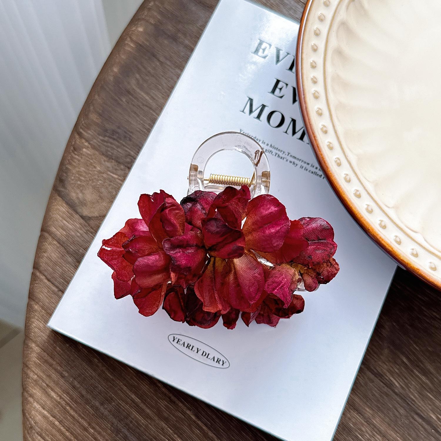 Trendy Vintage Camellia Hairpin Perfect For Elegant Bun And Styles Ponytail Dark Red
Trendy Vintage Camellia Hairpin Perfect For Elegant Bun And Styles Ponytail Dark Red