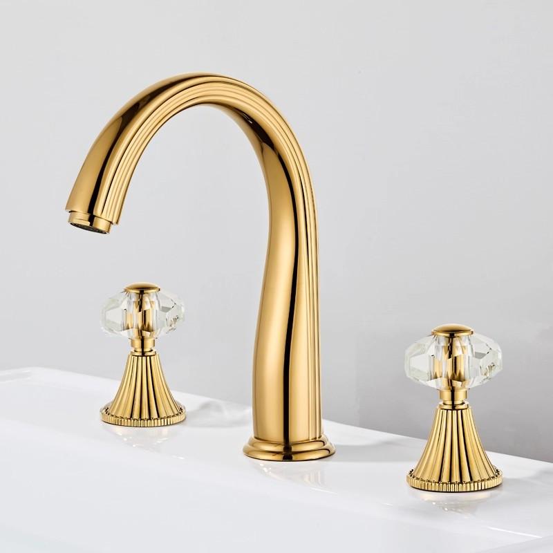 Luxury Widespeard Basin Faucet Bathroom 8 Lavotory Faucet Sink Faucet Three Hole Bathroom Art Handle basin Mixer
Luxury Widespeard Basin Faucet Bathroom 8 Lavotory Faucet Sink Faucet Three Hole Bathroom Art Handle basin Mixer
