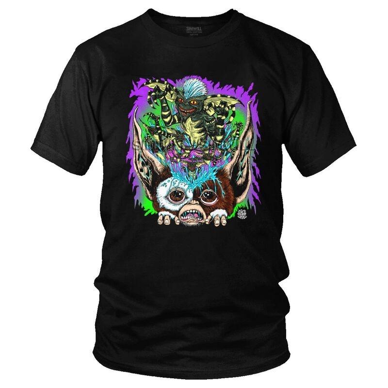 Horror Gremlins T Shirt Mens Cotton T-shirt Harajuku Tshirt Short Sleeve Gizmo 80s Movie Mogwai Monster Retro Sci Fi Tee Tops XS чорний
Horror Gremlins T Shirt Mens Cotton T-shirt Harajuku Tshirt Short Sleeve Gizmo 80s Movie Mogwai Monster Retro Sci Fi Tee Tops XS чорний