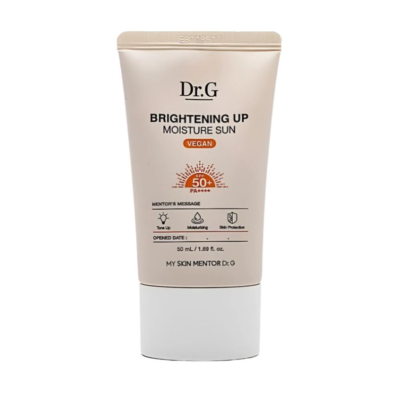 Dr.G Brightening Up Moisture+ Sun Cream SPF50+ PA++++ 50ml x2 – Tone-Up Hydrating UV Protection Sunscreen
Dr.G Brightening Up Moisture+ Sun Cream SPF50+ PA++++ 50ml x2 – Tone-Up Hydrating UV Protection Sunscreen