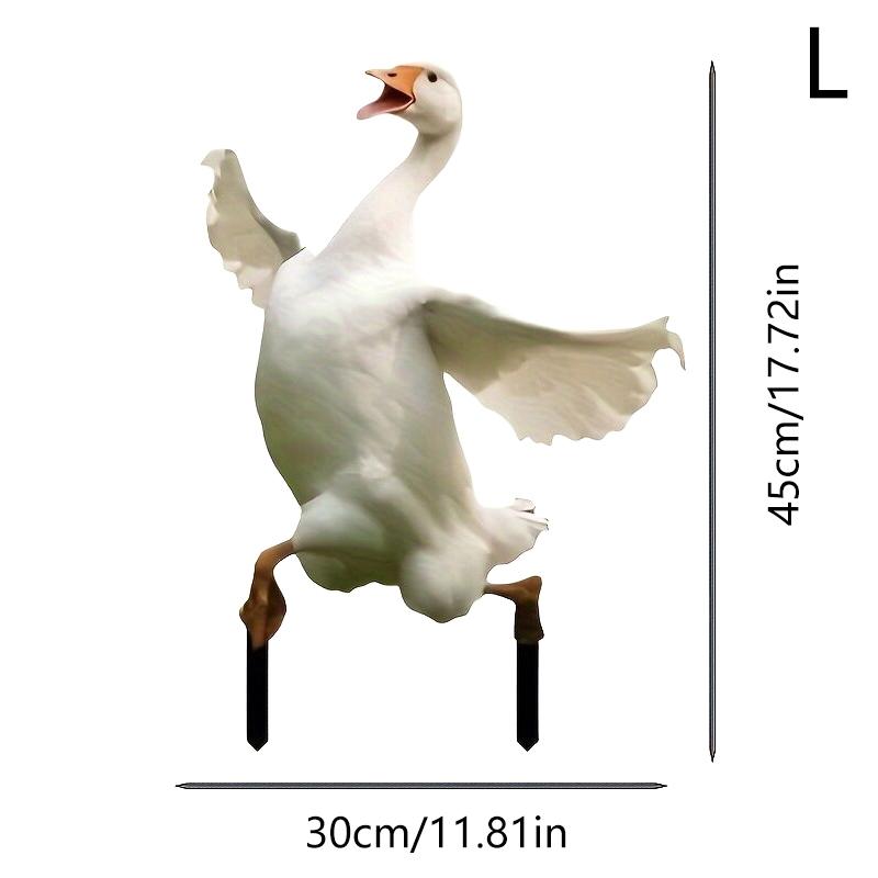 30*45 см гусь акриловый садовый колышек милая статуя гуся садовые украшения газон горшечные растения украшение цветочный горшок украшение L
30*45 см гусь акриловый садовый колышек милая статуя гуся садовые украшения газон горшечные растения украшение цветочный горшок украшение L
