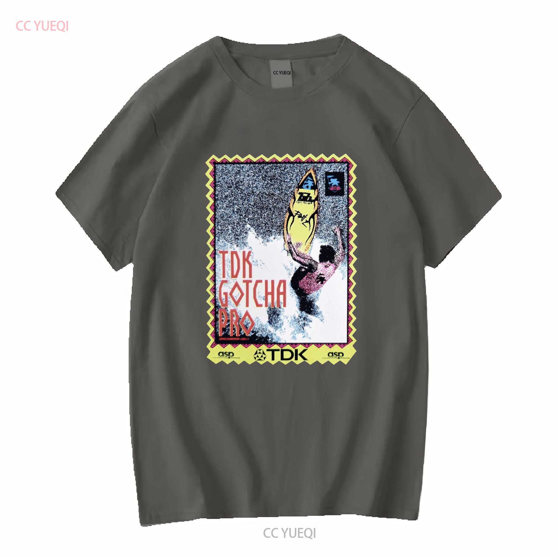 NEW 1989 TDK Gotcha Pro Surfing Competition Cotton T Shirt Oahu Hawaii long or short sleeves vintage Washed Versatile M
NEW 1989 TDK Gotcha Pro Surfing Competition Cotton T Shirt Oahu Hawaii long or short sleeves vintage Washed Versatile M