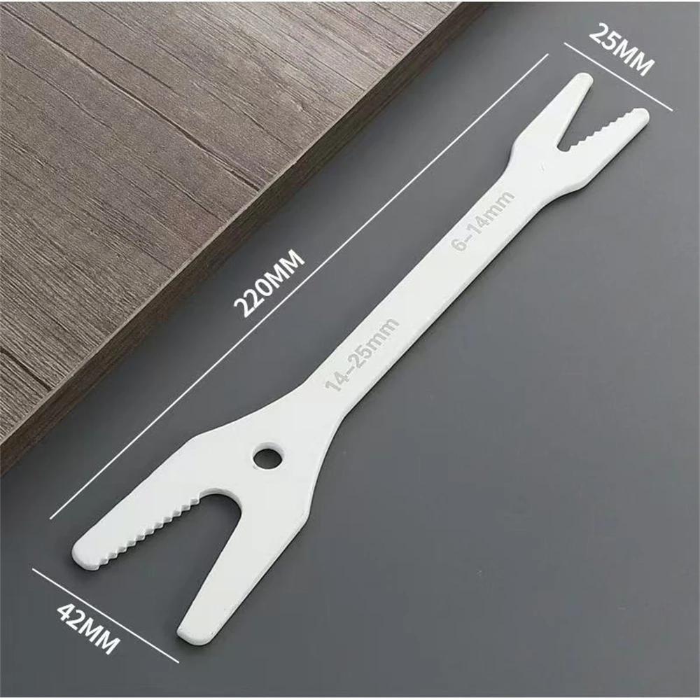 6-25mm Universal Torx Wrench Self-tightening Adjustable Glasses Wrench Board Double-head Torx Spanner Hand Tools for Factory серебряный
6-25mm Universal Torx Wrench Self-tightening Adjustable Glasses Wrench Board Double-head Torx Spanner Hand Tools for Factory серебряный