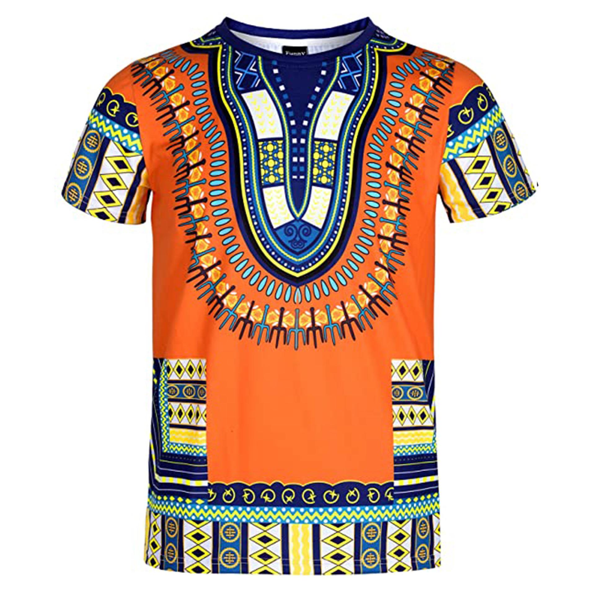 Summer New Short Sleeved Dashiki African Ethnic Elements Series Cosplay 3D Printed Anime Peripheral T-shirt S
Summer New Short Sleeved Dashiki African Ethnic Elements Series Cosplay 3D Printed Anime Peripheral T-shirt S