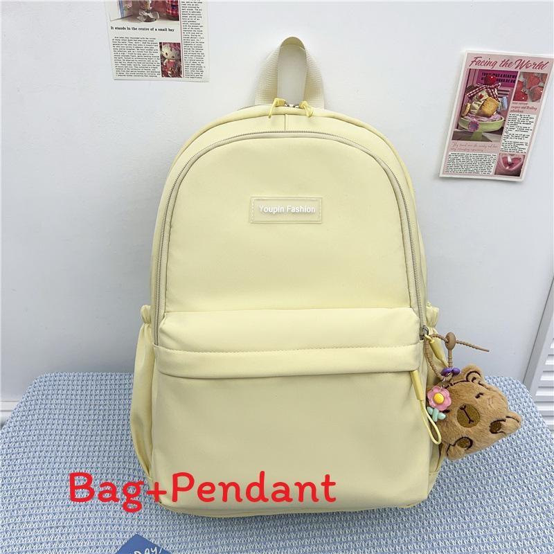 Simple Solid Color Student Backpack With Lightweight Design And Padded Straps For Middle School жовтий
Simple Solid Color Student Backpack With Lightweight Design And Padded Straps For Middle School жовтий