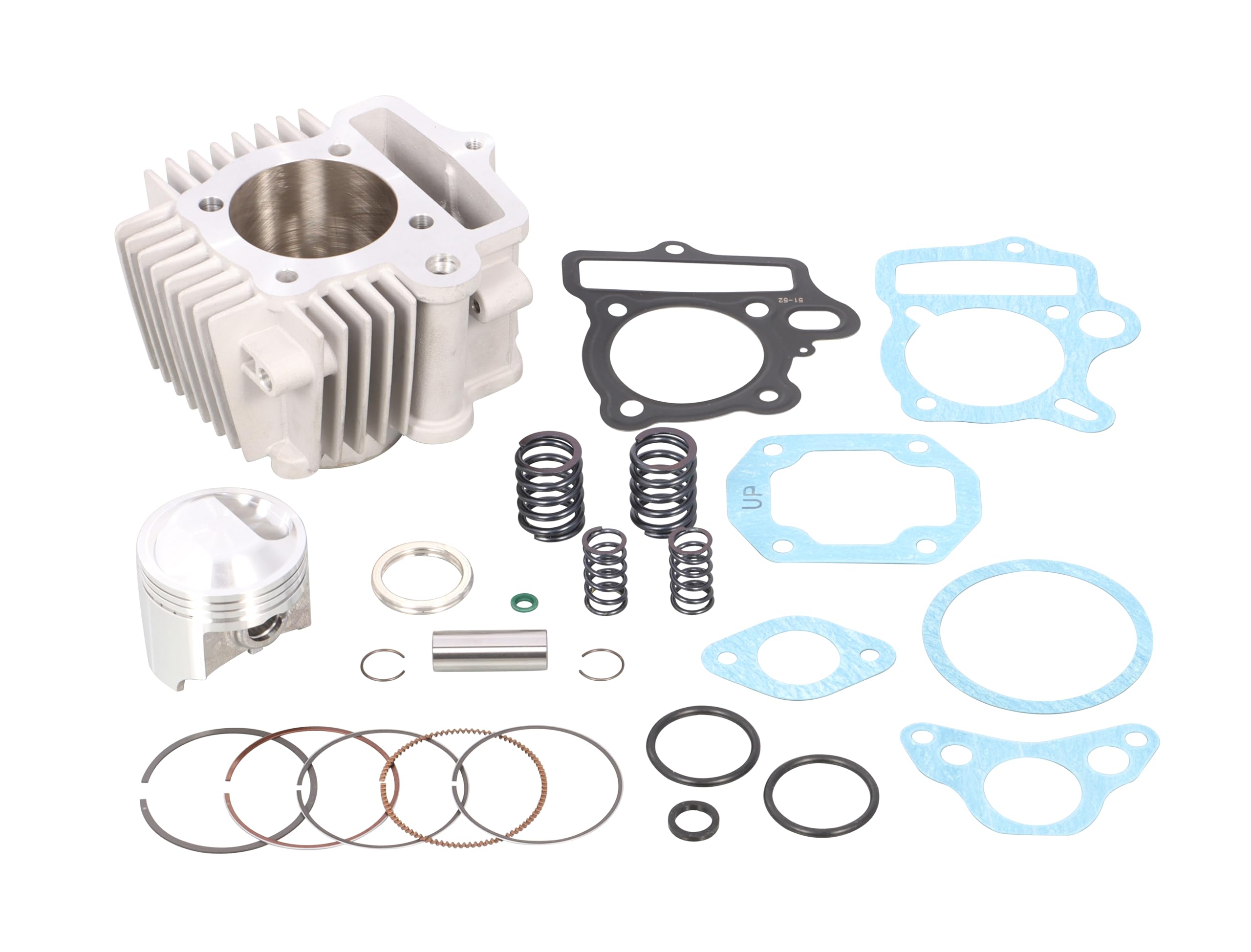 KITACO LIGHT Bore Up Kit 88cc Aluminum Hard Plated Cylinder Ducks 70 Shary 70 (ST70) 215-1015420
KITACO LIGHT Bore Up Kit 88cc Aluminum Hard Plated Cylinder Ducks 70 Shary 70 (ST70) 215-1015420