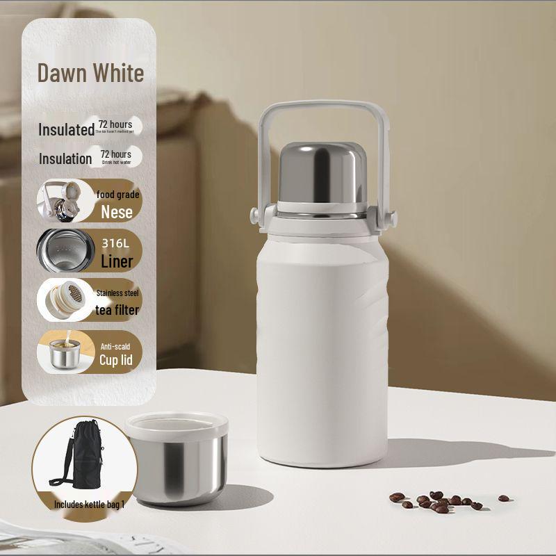 High Capacity Thermos: Stylish, Handheld, Insulated Water Bottle for Kids, Men & Women – Perfect for Outdoor Sports & Travel. 600ml medical-grade inner liner
High Capacity Thermos: Stylish, Handheld, Insulated Water Bottle for Kids, Men & Women – Perfect for Outdoor Sports & Travel. 600ml medical-grade inner liner