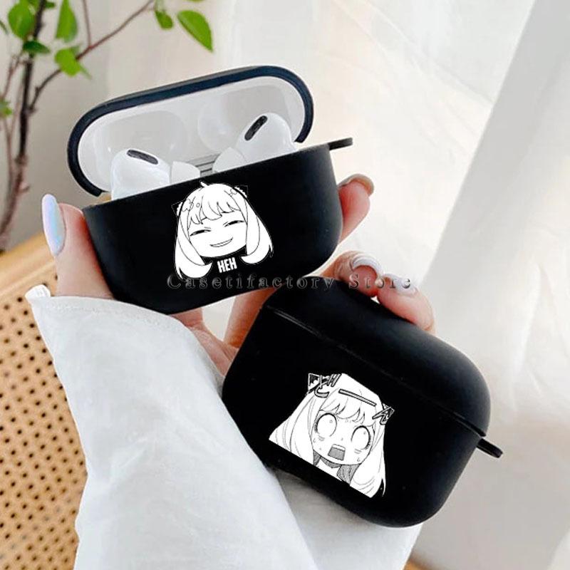 Чехол Spy X Family Anya Forger для Airpods Pro 3 2 1, защитные чехлы для беспроводных Bluetooth наушников, черный чехол для наушников в стиле аниме, черный чехол для Airpod
Чехол Spy X Family Anya Forger для Airpods Pro 3 2 1, защитные чехлы для беспроводных Bluetooth наушников, черный чехол для наушников в стиле аниме, черный чехол для Airpod