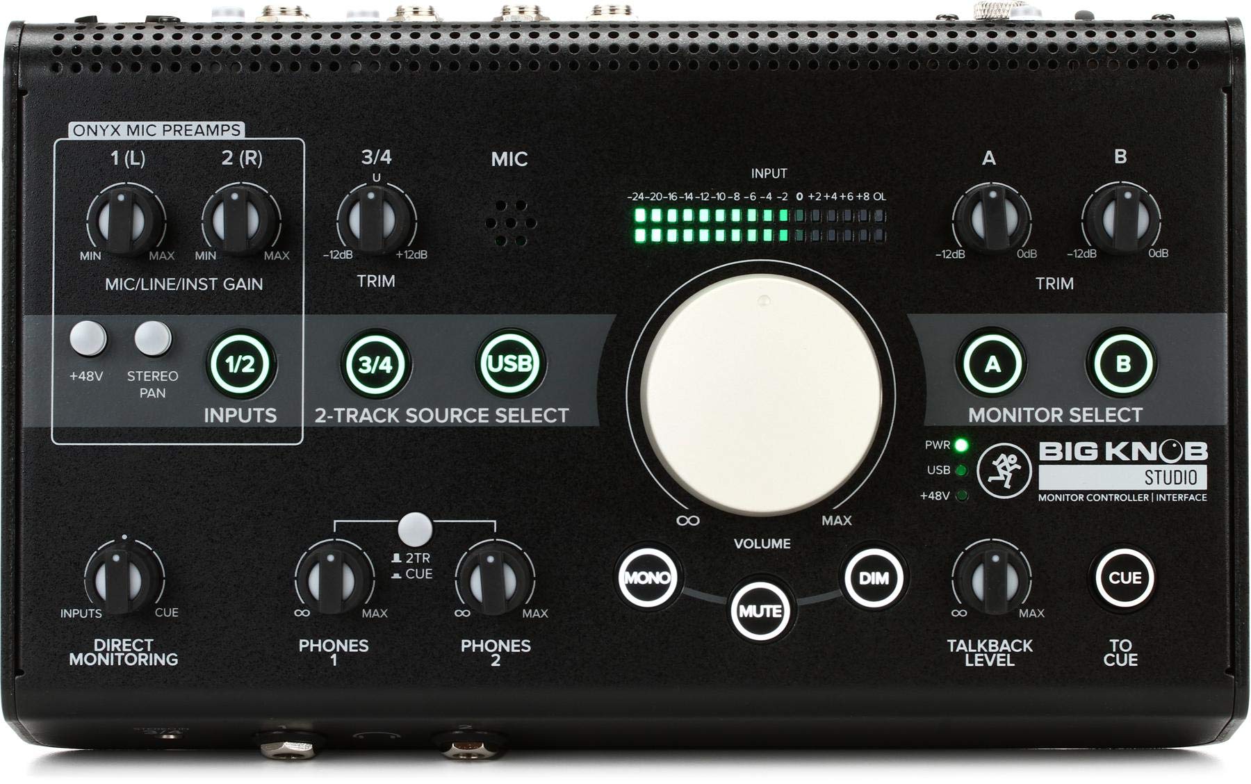 MACKIE Level Control Sound Speaker Controller USB Interface Big Knob Studio & Source/Monitor + сірий колір
MACKIE Level Control Sound Speaker Controller USB Interface Big Knob Studio & Source/Monitor + сірий колір