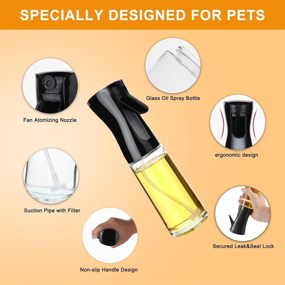 Kitchen Oil Atomiser, Olive Oil Spray Bottle,Sprayer for Cooking, Outdoor Grilling,Sprays Cooking Sauces and Vinegar Varieties
Kitchen Oil Atomiser, Olive Oil Spray Bottle,Sprayer for Cooking, Outdoor Grilling,Sprays Cooking Sauces and Vinegar Varieties