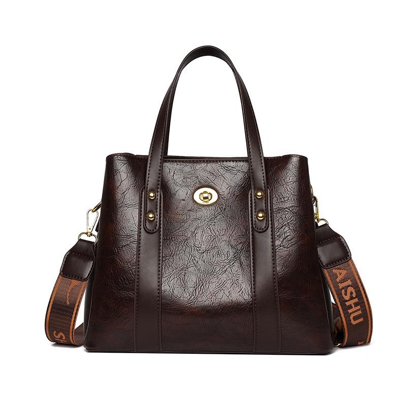 Small-scale Design Commuter Bag - Retro and Laid-back Style Soft Leather Single-shoulder Tote Bag for Women, Mother s Bag кавовий
Small-scale Design Commuter Bag - Retro and Laid-back Style Soft Leather Single-shoulder Tote Bag for Women, Mother s Bag кавовий