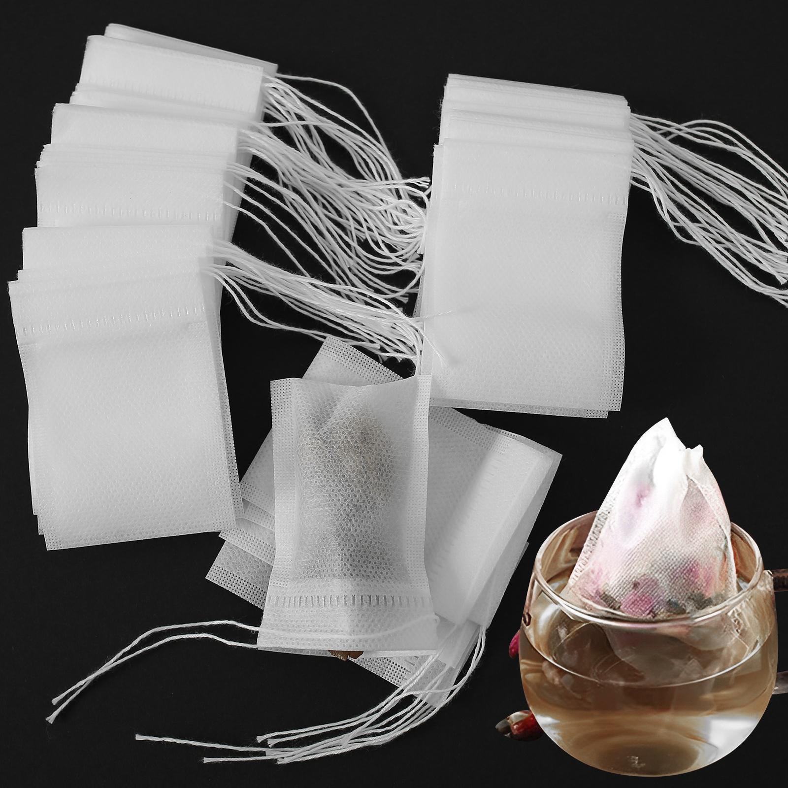 1000Pcs Disposable Teabags Empty Tea Bags with Drawstring Seal Filter Paper for Herb Loose Tea BlossomTea Kitchen Accessories
1000Pcs Disposable Teabags Empty Tea Bags with Drawstring Seal Filter Paper for Herb Loose Tea BlossomTea Kitchen Accessories