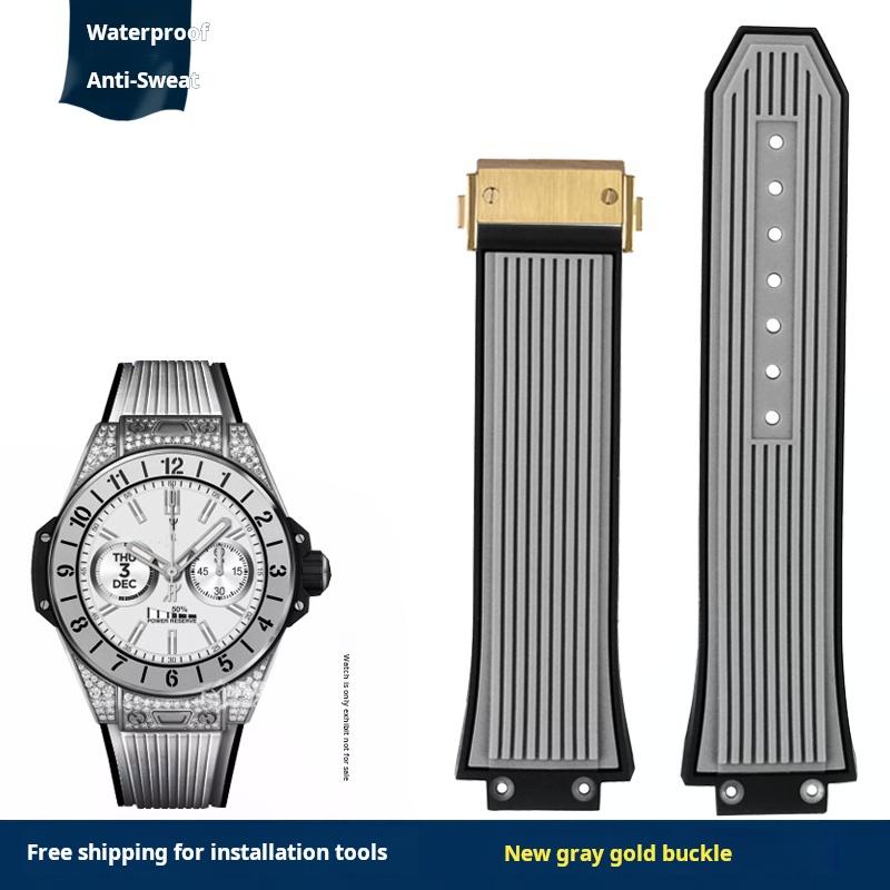 Для серії HUBLOT BIG BANG силіконовий гумовий ремінець 27x17 мм опуклий інтерфейс ремінець для годинника чоловічий складана пряжка браслет аксесуари 27x17mm
Для серії HUBLOT BIG BANG силіконовий гумовий ремінець 27x17 мм опуклий інтерфейс ремінець для годинника чоловічий складана пряжка браслет аксесуари 27x17mm