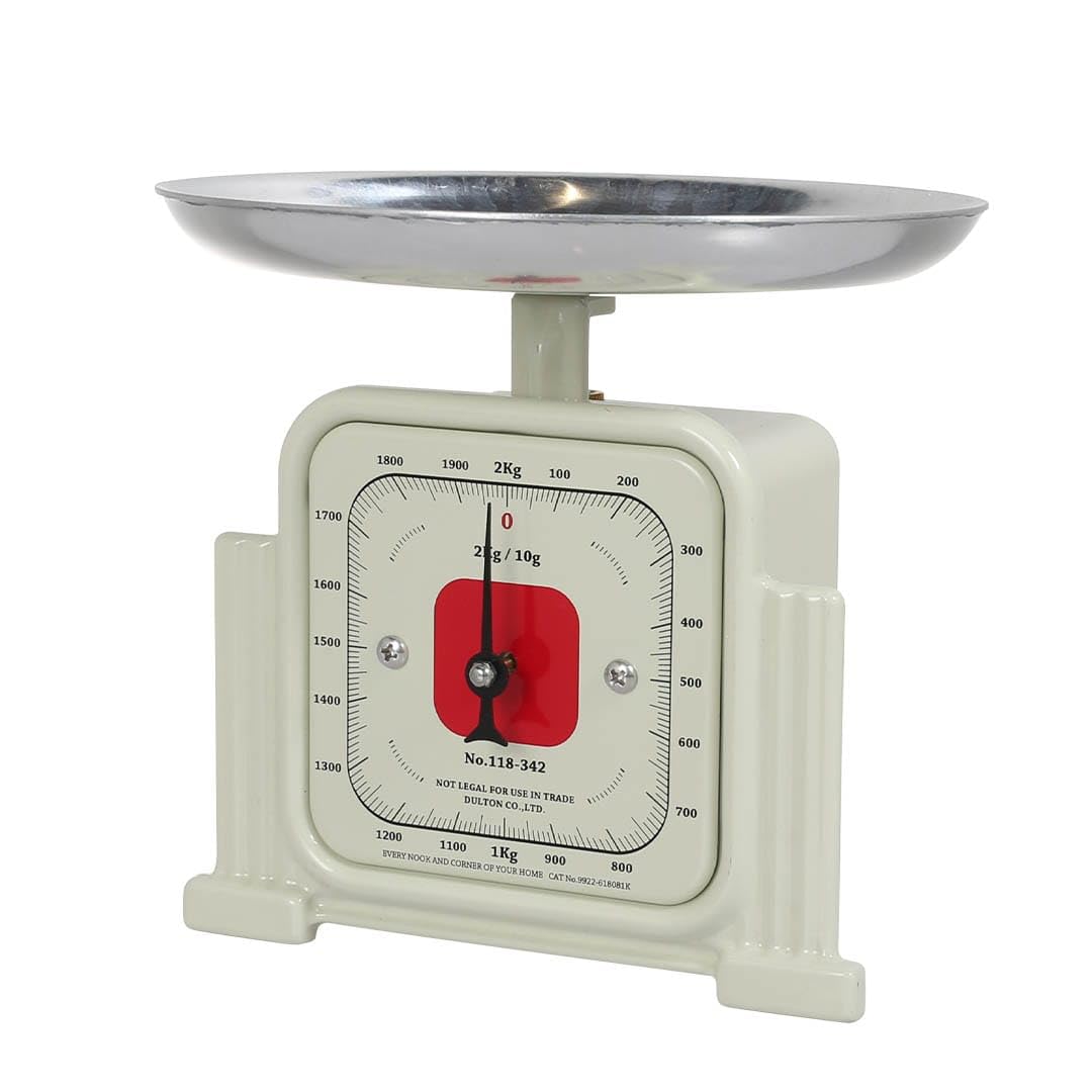 Dalton Kitchen Scale Ivory 2kg Cooking Scale Weighing Meter Retro American Height Width 17cm Depth Measuring Plate CLASSIC GENTLE SCALE IVORY 17.5cm слонова кістка
Dalton Kitchen Scale Ivory 2kg Cooking Scale Weighing Meter Retro American Height Width 17cm Depth Measuring Plate CLASSIC GENTLE SCALE IVORY 17.5cm слонова кістка