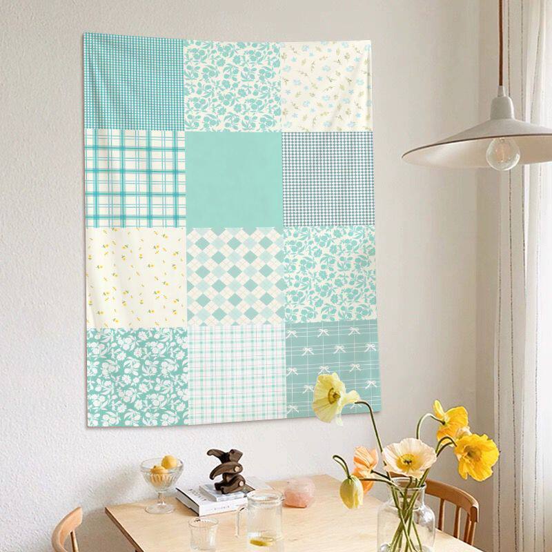 Ins Style Floral Plaid Patchwork Simple Korean Print Tapestry Aesthetic Wall Hanging For Bedroom Decor Background Cloth 74x94cm(29x37in)
Ins Style Floral Plaid Patchwork Simple Korean Print Tapestry Aesthetic Wall Hanging For Bedroom Decor Background Cloth 74x94cm(29x37in)