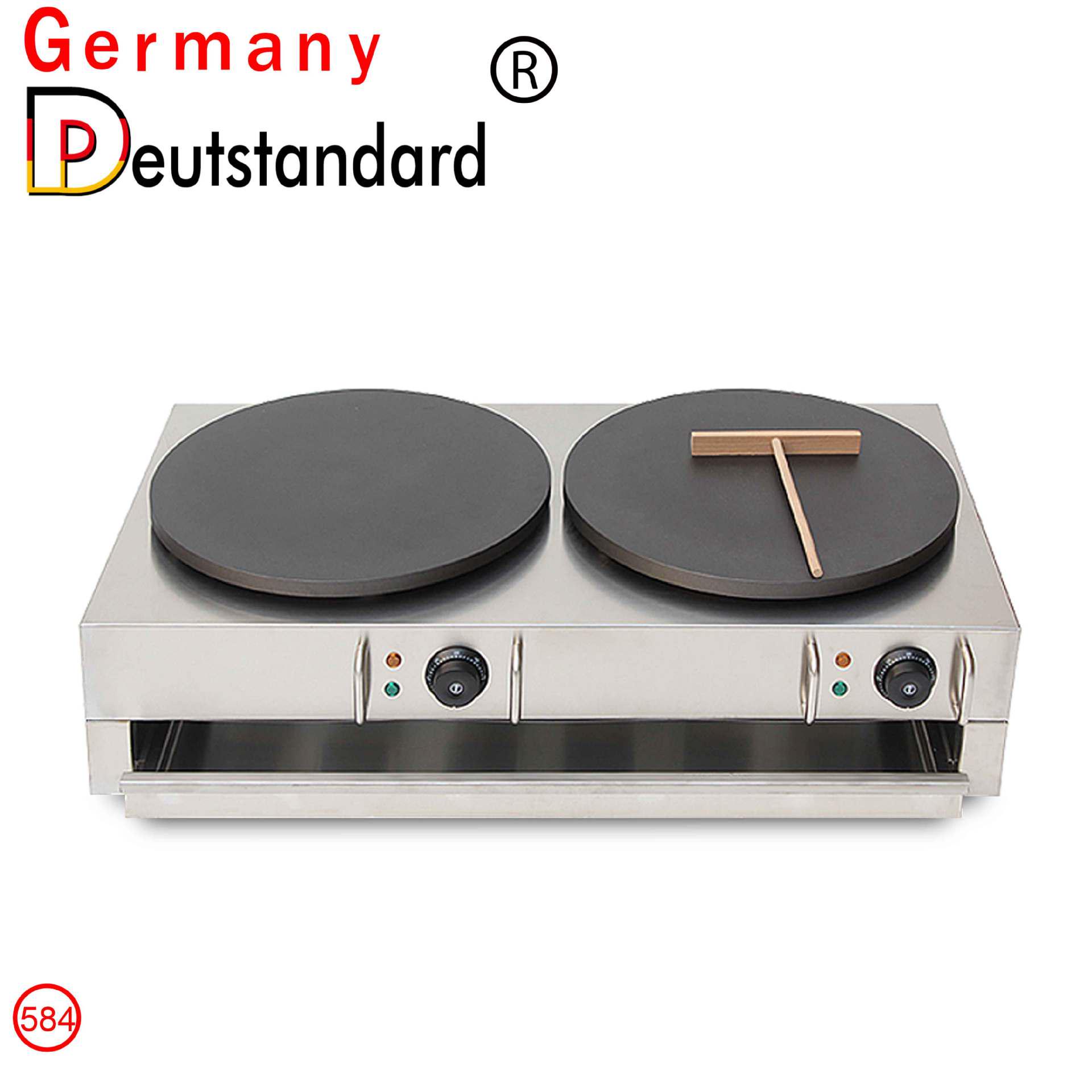 Dual-Head Electric Crepe and Pancake Maker
Dual-Head Electric Crepe and Pancake Maker