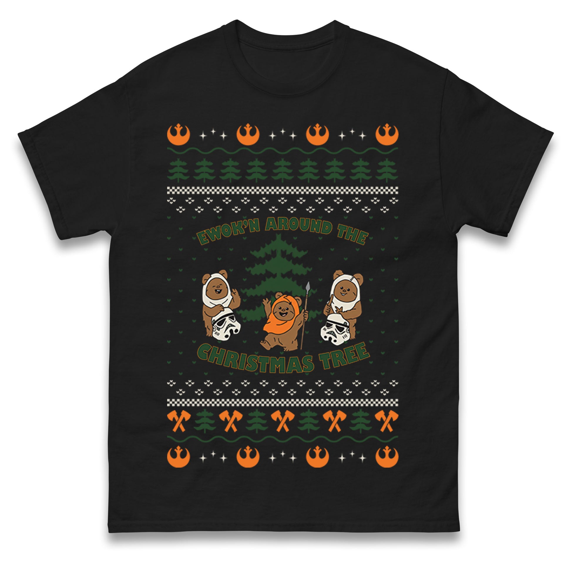 Star Wars Ewok n Around The Christmas Tree Christmas T Shirt Tshirt Mens Womens Unisex Tops Tees L
Star Wars Ewok n Around The Christmas Tree Christmas T Shirt Tshirt Mens Womens Unisex Tops Tees L