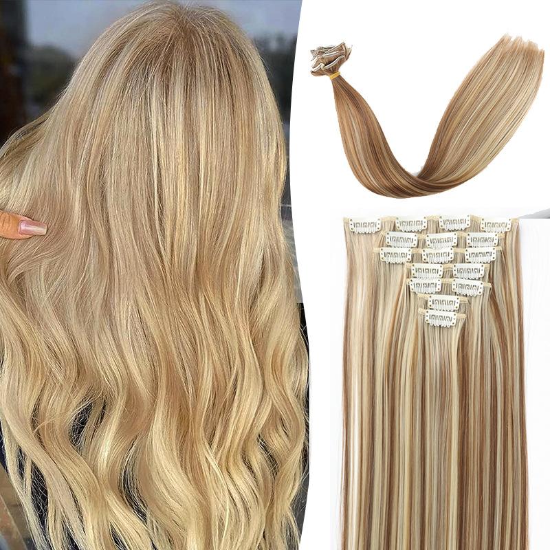 Synthetic Clip Hair Extension Piece Seven-piece Set Of Natural Long Straight Hair Multi-size Women s Hair Accessories 32inches
Synthetic Clip Hair Extension Piece Seven-piece Set Of Natural Long Straight Hair Multi-size Women s Hair Accessories 32inches