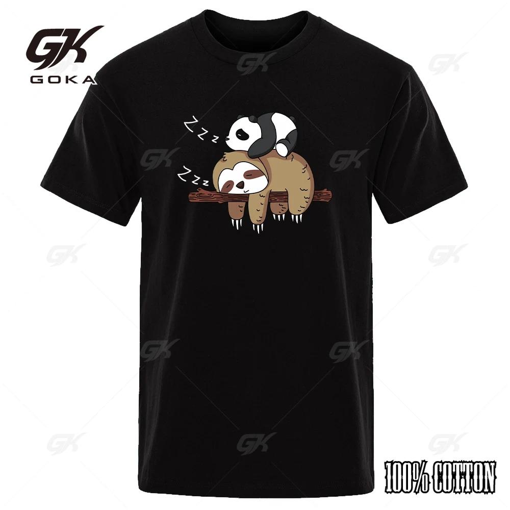 Panda Lying On A Sloth Cute Print Men Women Tee Shirt Oversized Cartoons Top Regular Sleeve Tee Shirts Cotton T Shirt 4XL
Panda Lying On A Sloth Cute Print Men Women Tee Shirt Oversized Cartoons Top Regular Sleeve Tee Shirts Cotton T Shirt 4XL