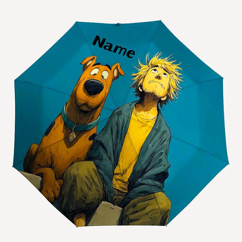 1pc ScoobyDoo Mystery Solvers Custom Name Automatic Folding Umbrella, Durable Plastic & Iron, Lightweight for Outdoor Daily Use S1230059
1pc ScoobyDoo Mystery Solvers Custom Name Automatic Folding Umbrella, Durable Plastic & Iron, Lightweight for Outdoor Daily Use S1230059