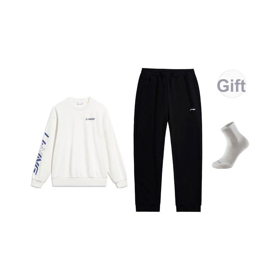 Li-Ning Fashion Letter Print Sweatshirt Simple Ribbed Cuff Long Pants Casual Sports Suit Men sweatsuit AWDUC45-1+AKLUE31-1 4XL
Li-Ning Fashion Letter Print Sweatshirt Simple Ribbed Cuff Long Pants Casual Sports Suit Men sweatsuit AWDUC45-1+AKLUE31-1 4XL