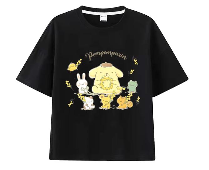 MINISO Sanrio Cute Pom Pom Purin Printed Tshirt New Shortsleeve Women Men Couple Casual Loose Versatile Hotselling Tees S
MINISO Sanrio Cute Pom Pom Purin Printed Tshirt New Shortsleeve Women Men Couple Casual Loose Versatile Hotselling Tees S