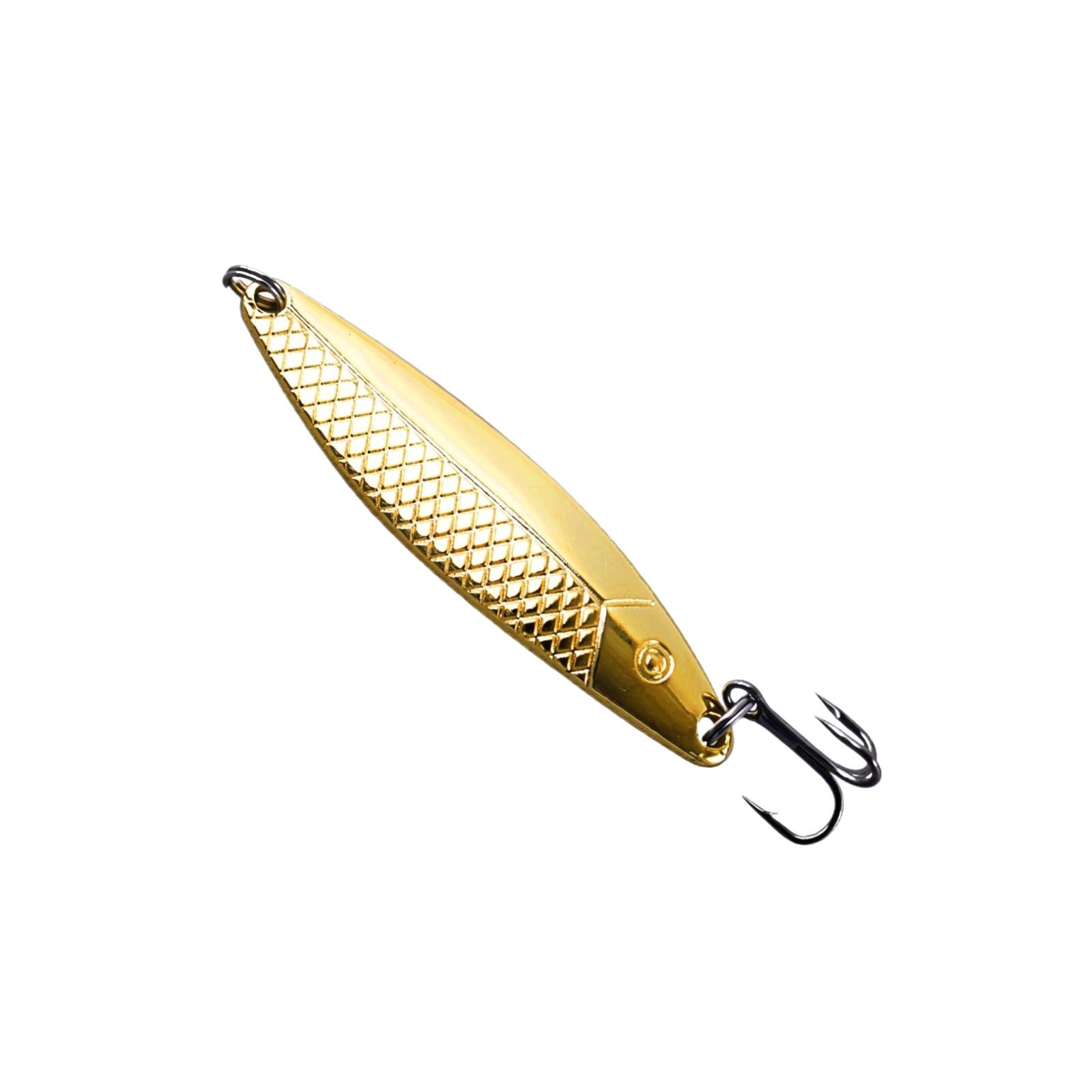 Fishing Spoon Lure Bionic Metal Spoon Lure Long Casting Fishing Bait with Treble Hook for Freshwater Saltwater Fishing one size
Fishing Spoon Lure Bionic Metal Spoon Lure Long Casting Fishing Bait with Treble Hook for Freshwater Saltwater Fishing one size