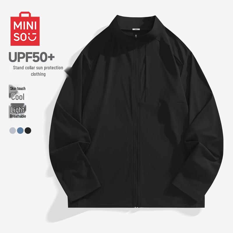 MINISO Men s Stand-Collar Quick-Dry Sun Protection Jacket 3XL
MINISO Men s Stand-Collar Quick-Dry Sun Protection Jacket 3XL
