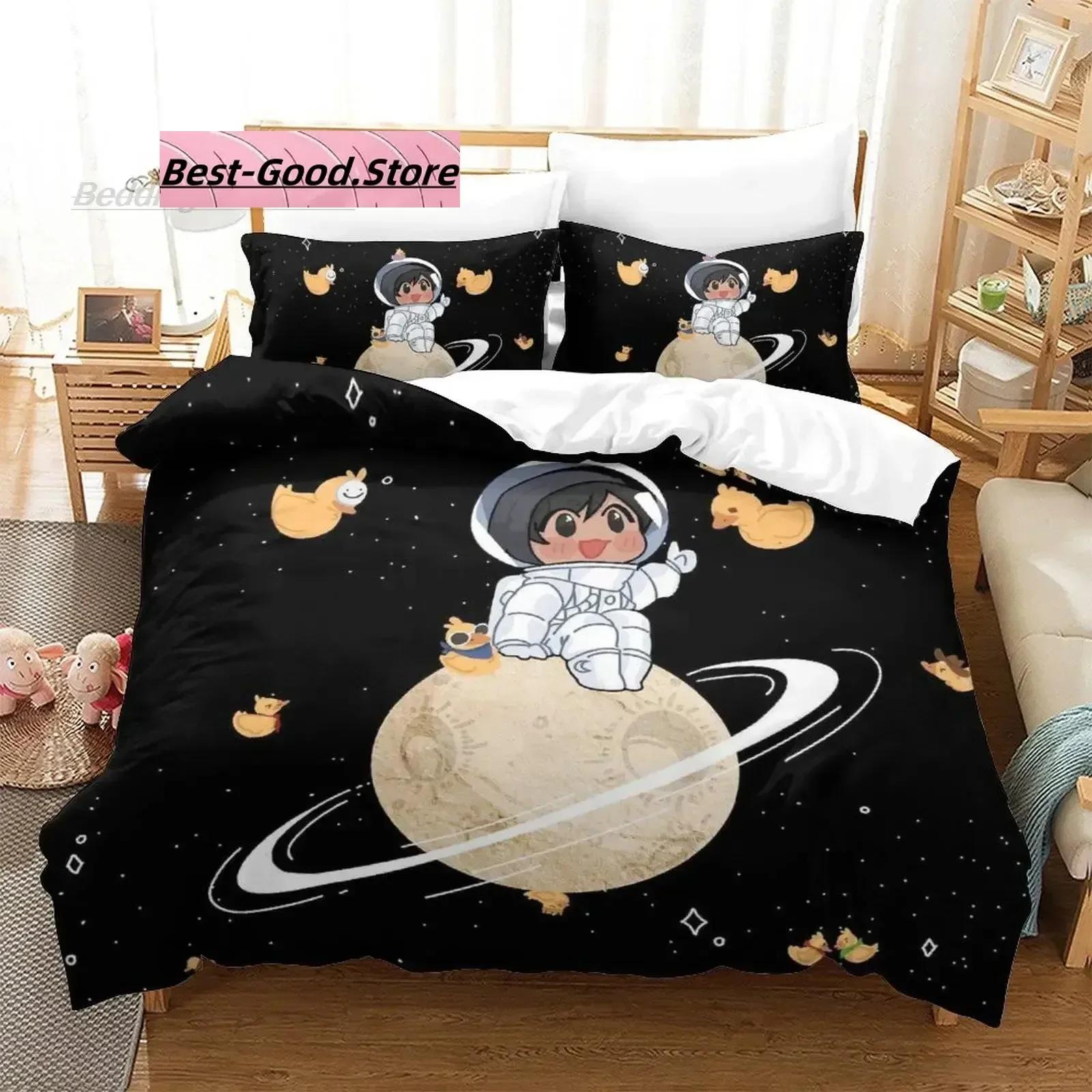 Kawai Quackity duck Beding Set Single Twin Printed Bed Linen Set With Pilowcase Bed Soft Duvet Cover Single Double Quen Super King-Sized Dimensionsd 120*200cm Single
Kawai Quackity duck Beding Set Single Twin Printed Bed Linen Set With Pilowcase Bed Soft Duvet Cover Single Double Quen Super King-Sized Dimensionsd 120*200cm Single