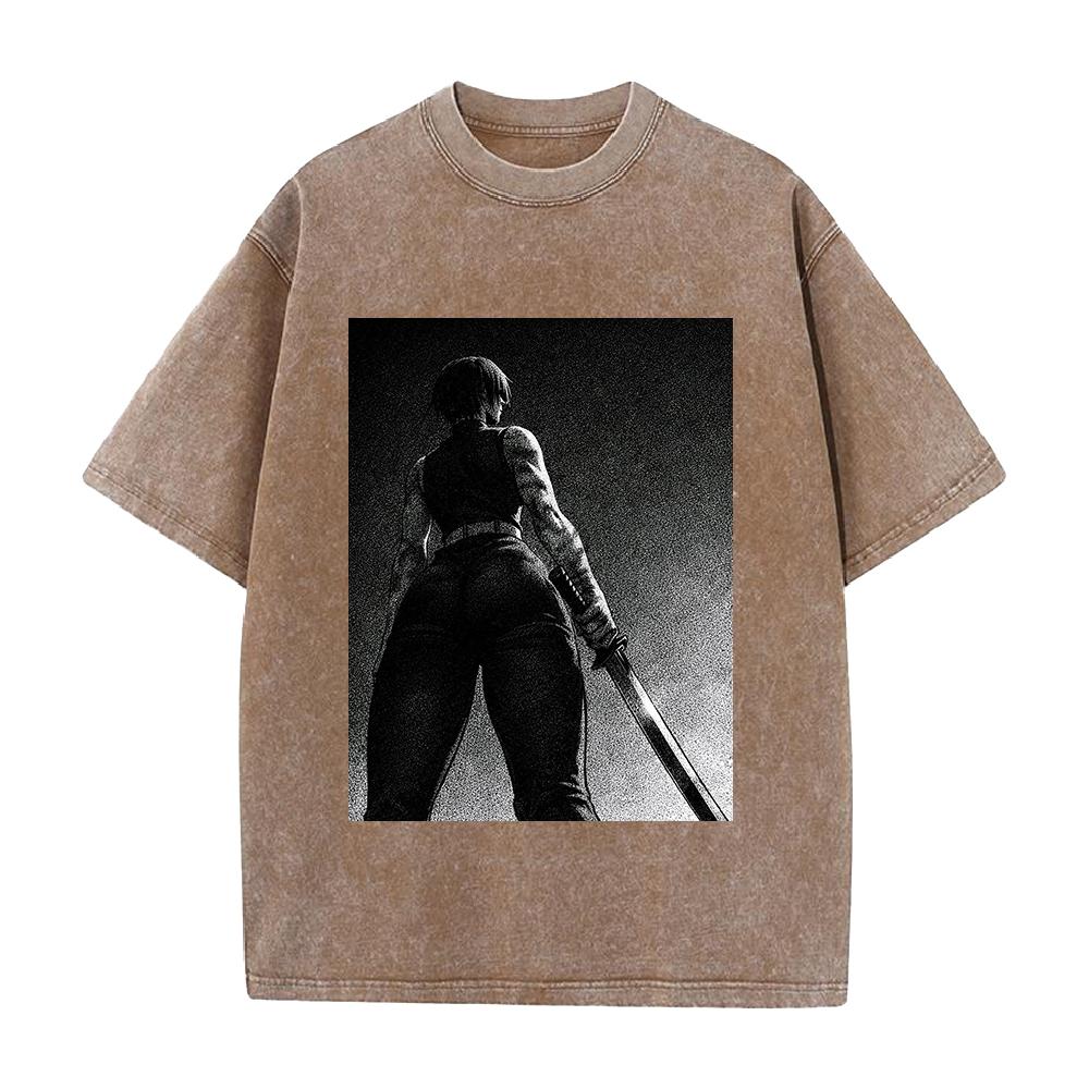 Jujutsu Kaisen Anime T Shirt Zenin Maki Y2k Washed T-shirt Men Clothing Summer Casual Short Sleeve High Quality Cotton Tees Tops XXL коричневий
Jujutsu Kaisen Anime T Shirt Zenin Maki Y2k Washed T-shirt Men Clothing Summer Casual Short Sleeve High Quality Cotton Tees Tops XXL коричневий