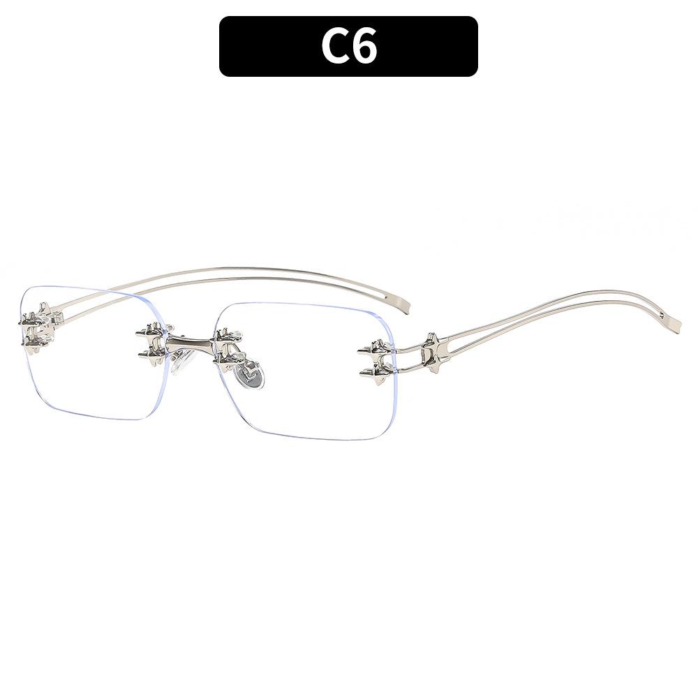 New Fashion Frameless Star Sunglasses Trendy Sunscreen Punk Sun Glasses Personalized Photograph Tools Cat Walk Sunglasses
New Fashion Frameless Star Sunglasses Trendy Sunscreen Punk Sun Glasses Personalized Photograph Tools Cat Walk Sunglasses