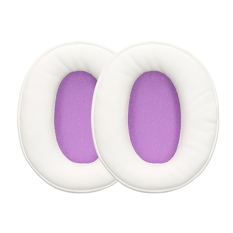 kwmobile 2x headphone cover Sony MDR-7506 / MDR-7510 MDR-7520 Compatible with MDR-V6/MDR-CD900ST replacement ear pads - cushion PU leather white 
kwmobile 2x headphone cover Sony MDR-7506 / MDR-7510 MDR-7520 Compatible with MDR-V6/MDR-CD900ST replacement ear pads - cushion PU leather white