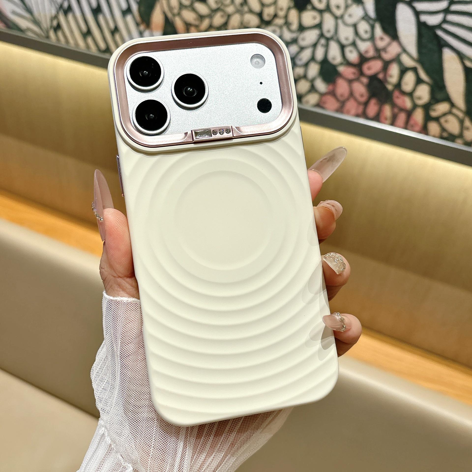 Wave Magnetic Silicone Case for iPhone 17 with Rhinestone Mirror Frame - Drop-Proof Protective Cover for Apple 16 Pro Max 17 Pro
Wave Magnetic Silicone Case for iPhone 17 with Rhinestone Mirror Frame - Drop-Proof Protective Cover for Apple 16 Pro Max 17 Pro