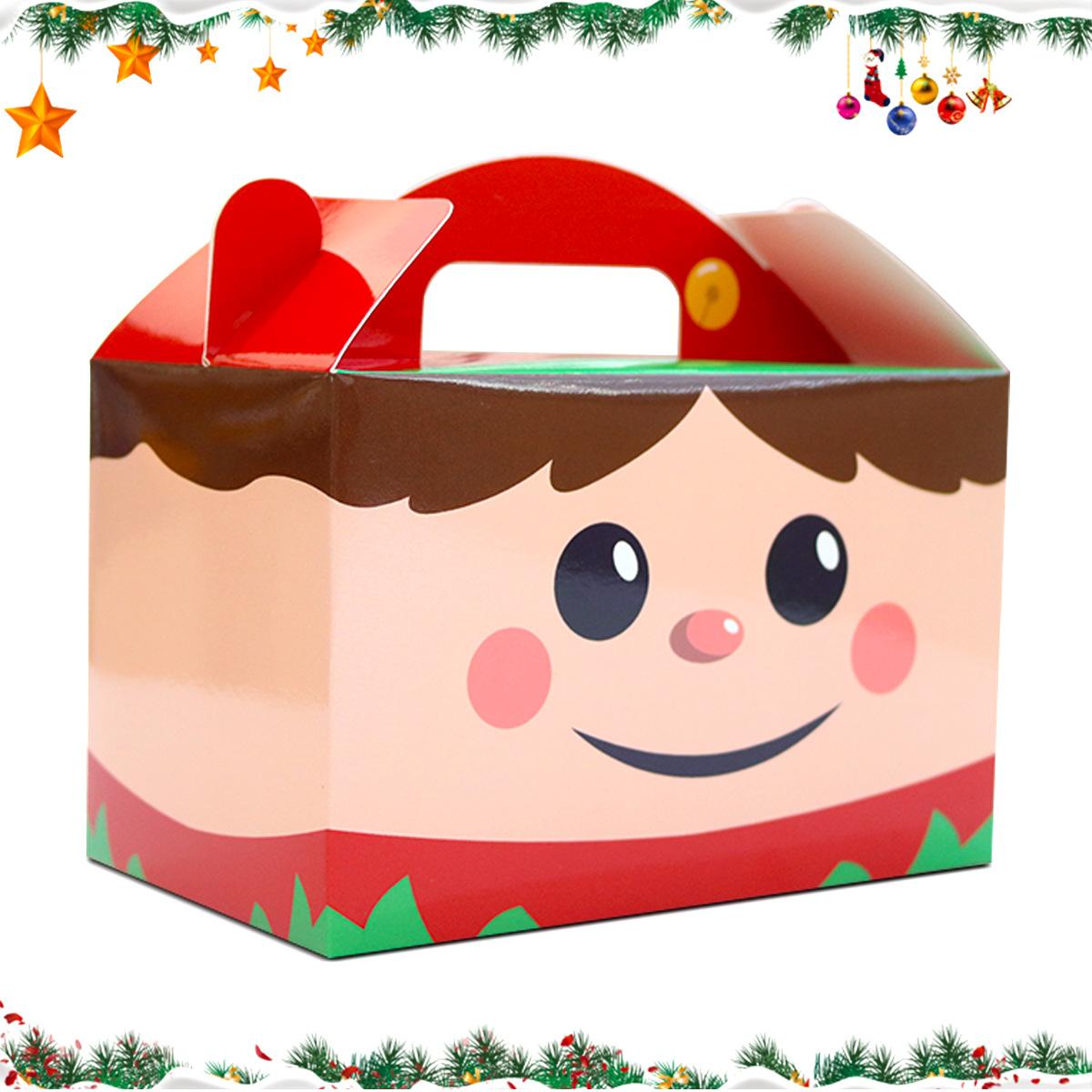 Christmas Decoration Cartoon Gift Box Candy Box Gift Box Carton Apple Gift Box Customization
Christmas Decoration Cartoon Gift Box Candy Box Gift Box Carton Apple Gift Box Customization