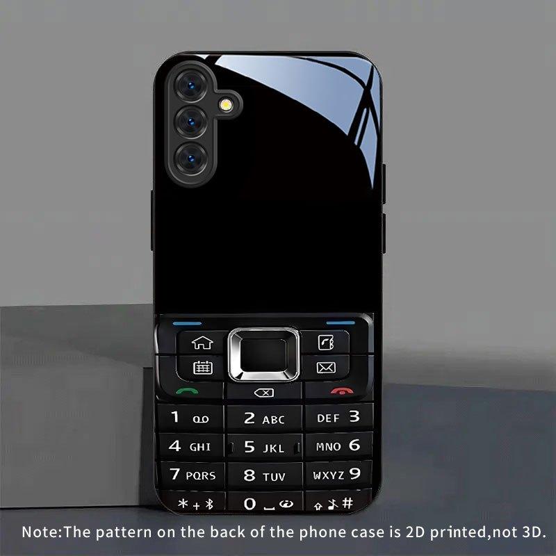 Retro black button pattern glass phone case suitable for Samsung for galaxy S26 S25 S24 S22 S21 S20 FE Ultra Plus 5G anti drop Galaxy S26 чёрный
Retro black button pattern glass phone case suitable for Samsung for galaxy S26 S25 S24 S22 S21 S20 FE Ultra Plus 5G anti drop Galaxy S26 чёрный