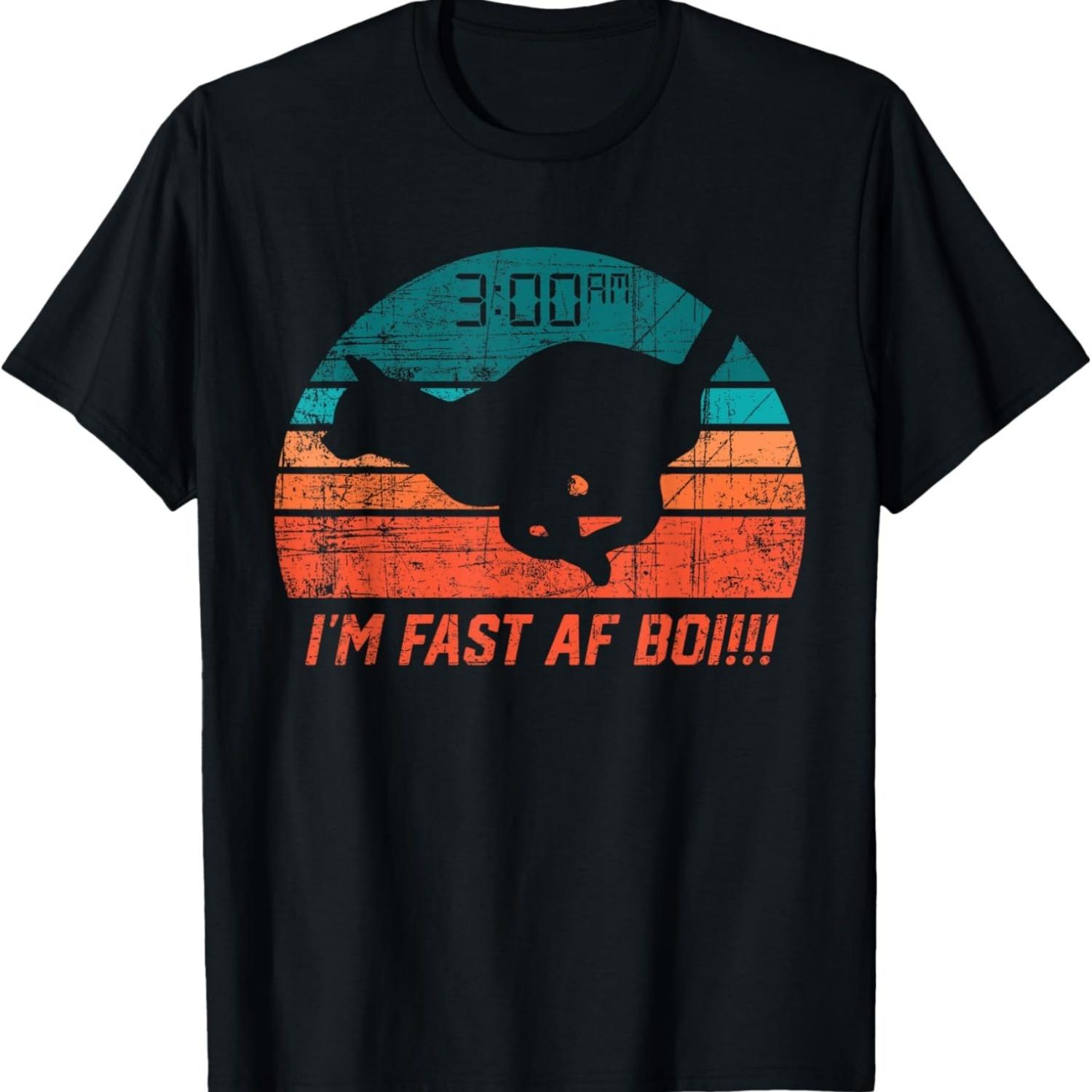 I m Fast AF Boi Funny Cat Meme Retro Vintage Distressed T-Shirt for Men Women S чёрный
I m Fast AF Boi Funny Cat Meme Retro Vintage Distressed T-Shirt for Men Women S чёрный