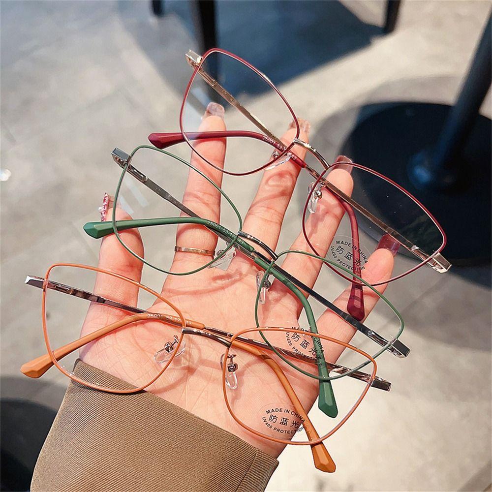 Vision Care Metal Frame Glasses Big Frame Flat Mirror Eyewear Personality Eyeglasses Women Men червоний
Vision Care Metal Frame Glasses Big Frame Flat Mirror Eyewear Personality Eyeglasses Women Men червоний