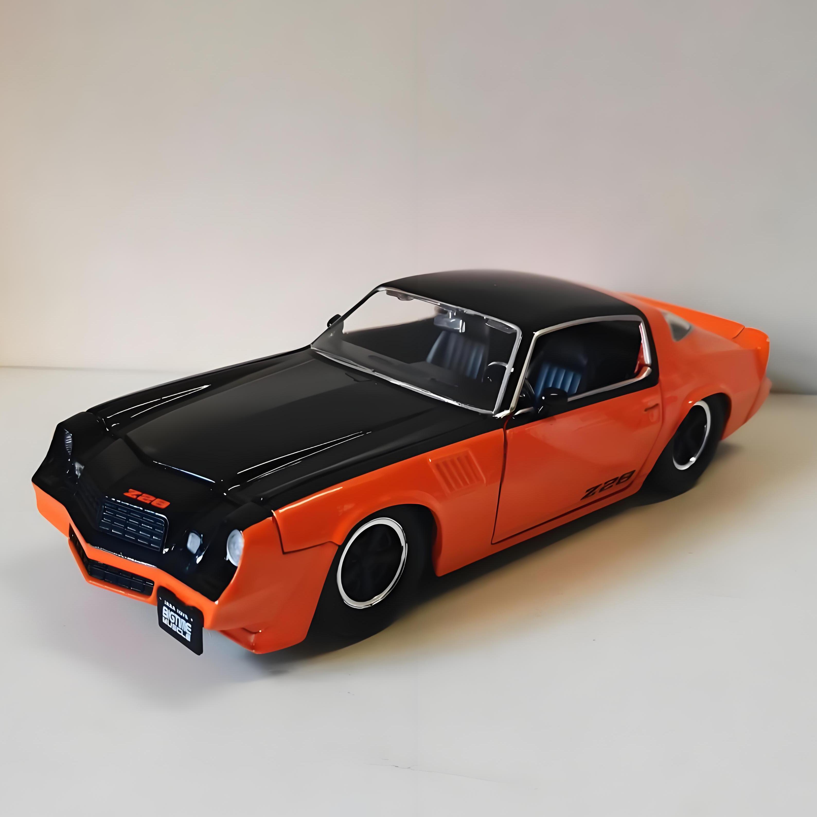 JADA 1:24 Camaro Z28 1979 Alloy Car Diecasts & Toy Vehicles Car Model Miniature Scale Model Car For Children оранжевый
JADA 1:24 Camaro Z28 1979 Alloy Car Diecasts & Toy Vehicles Car Model Miniature Scale Model Car For Children оранжевый