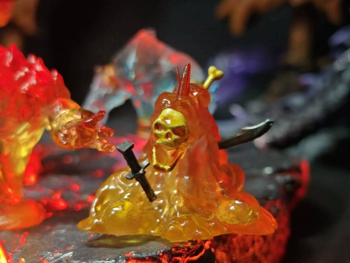 World of Warcraft Fire Water Earth Elementals Miniature Figure Painted Model Display Piece Wargame Token
World of Warcraft Fire Water Earth Elementals Miniature Figure Painted Model Display Piece Wargame Token