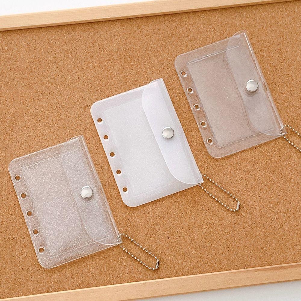 4pcs Key Ring loose Leaf Card Sleeve PVC Women s Card Holder Notebook Card Bag Girls Gift Style E
4pcs Key Ring loose Leaf Card Sleeve PVC Women s Card Holder Notebook Card Bag Girls Gift Style E