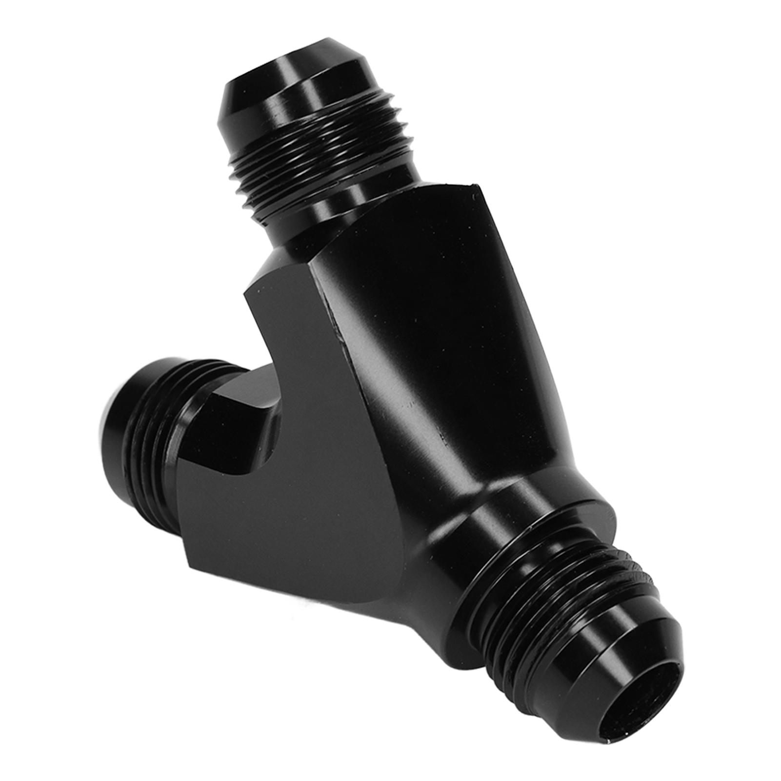 Black Anodizing 3 Way Y Block Fitting Adapter Aluminium Car Accessory 8AN Male to 2X AN8 8AN Male
Black Anodizing 3 Way Y Block Fitting Adapter Aluminium Car Accessory 8AN Male to 2X AN8 8AN Male