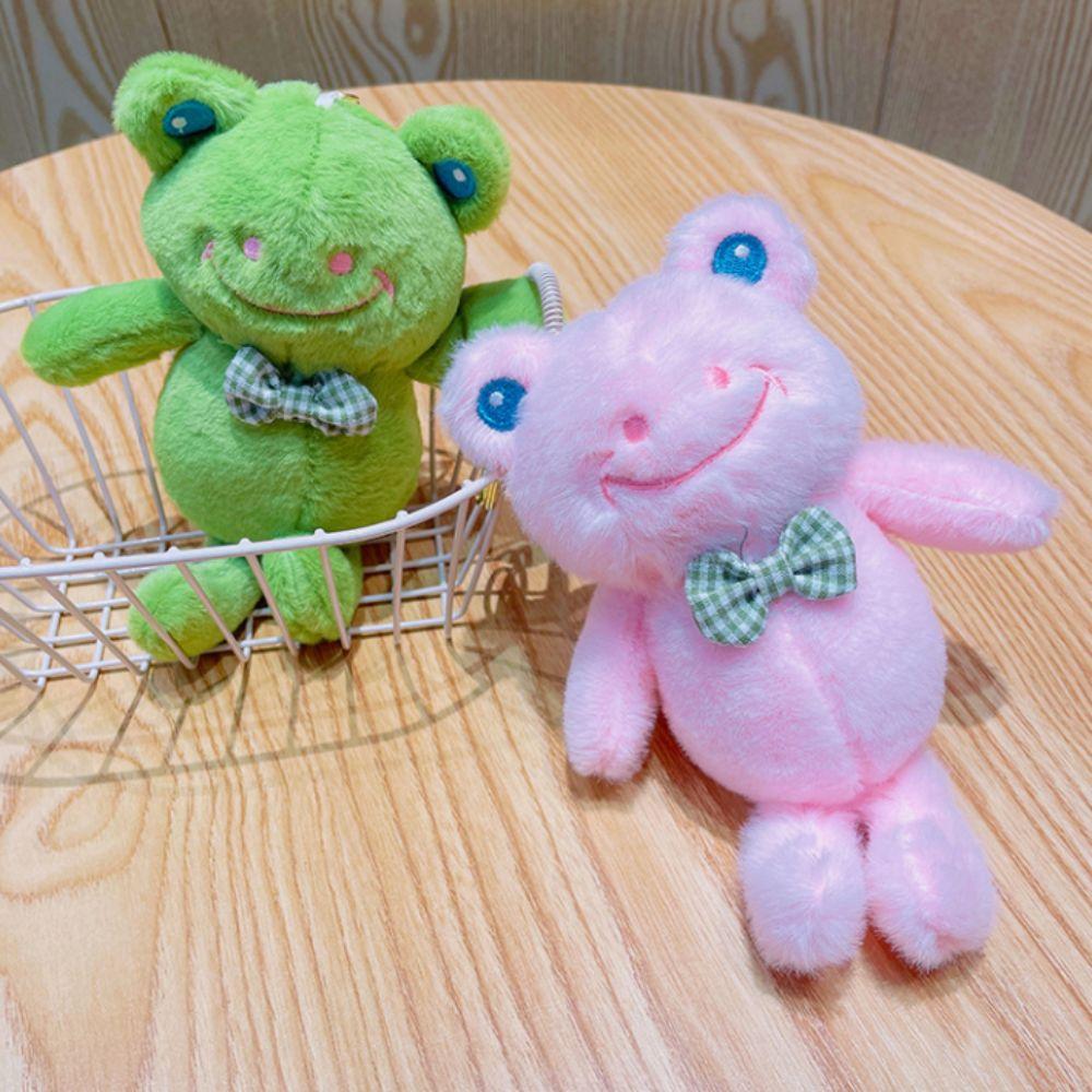Plush Frog Plush Keychain Soft Frog Doll Keychain Lovely Funny Frog Pendant Backpack Decor зелений
Plush Frog Plush Keychain Soft Frog Doll Keychain Lovely Funny Frog Pendant Backpack Decor зелений