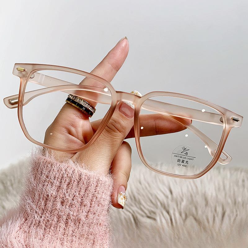Очки TR90 с защитой от синего света Xiaohongshu в том же стиле, персонализированная большая оправа для близорукости, заклепки, простое зеркало Anti blue light lenses
Очки TR90 с защитой от синего света Xiaohongshu в том же стиле, персонализированная большая оправа для близорукости, заклепки, простое зеркало Anti blue light lenses