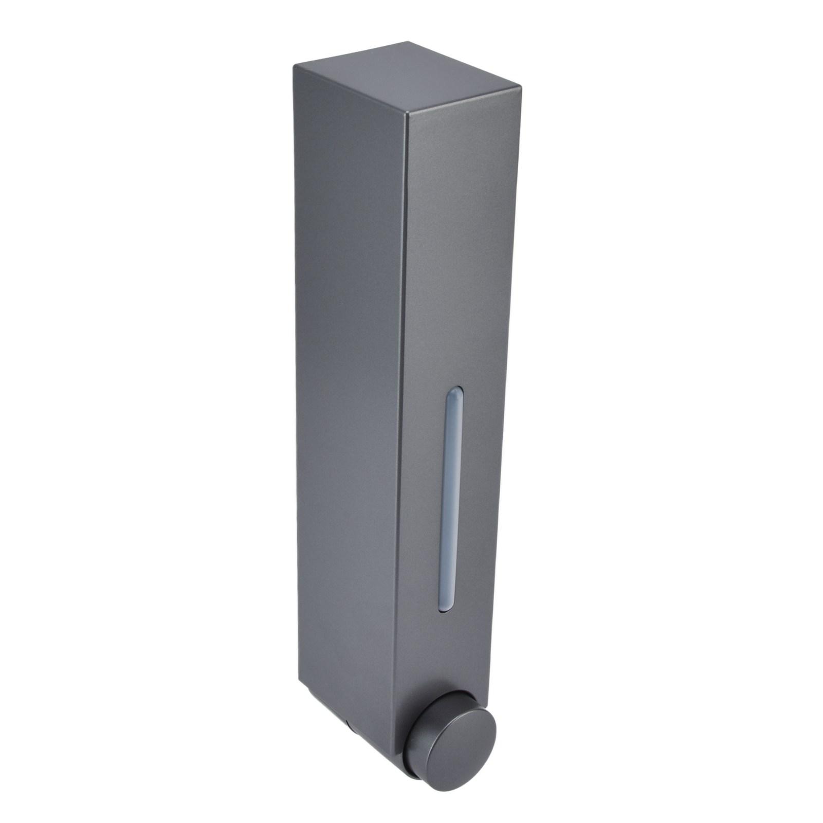 Push Type Hand Soap Dispenser 420ML 2 Compartment Design Wall Mounted Shampoo Dispenser for Hotel Home Bathroom сірий
Push Type Hand Soap Dispenser 420ML 2 Compartment Design Wall Mounted Shampoo Dispenser for Hotel Home Bathroom сірий