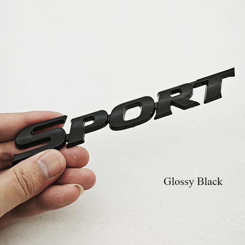 1pc 3D Chrome Black ABS Car Letters Logo SPORT Emblem Badge Sport Stickers Car Rear Trunk Accessories
1pc 3D Chrome Black ABS Car Letters Logo SPORT Emblem Badge Sport Stickers Car Rear Trunk Accessories