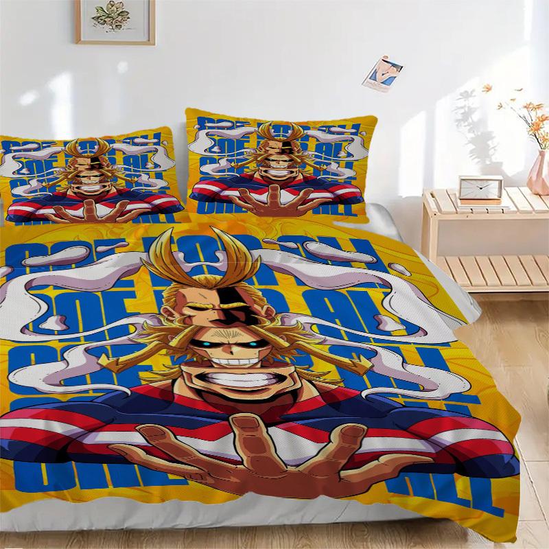 All Might Poster Bedding Set Comforter Cover Gift for Bedroom,Includes 1 Cover and 2 Pillowcases, No InsertB246 135x200cm
All Might Poster Bedding Set Comforter Cover Gift for Bedroom,Includes 1 Cover and 2 Pillowcases, No InsertB246 135x200cm