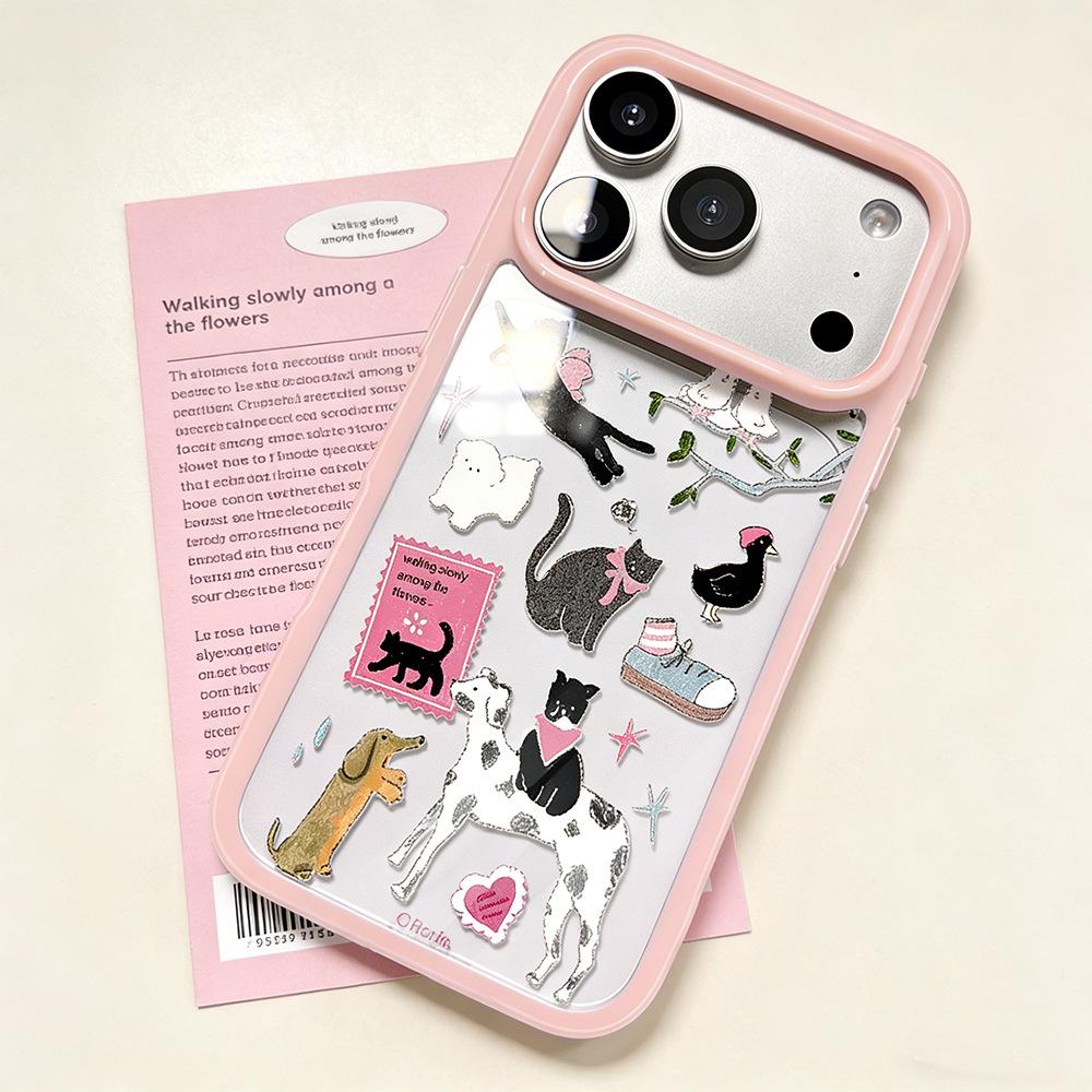 Compatible with iPhone 16/17 Pro Max Transparent Cat Phone Case, Spring Style, Anti-Fall Protective Case for iPhone 15/14. iPhone 14 Pro
Compatible with iPhone 16/17 Pro Max Transparent Cat Phone Case, Spring Style, Anti-Fall Protective Case for iPhone 15/14. iPhone 14 Pro
